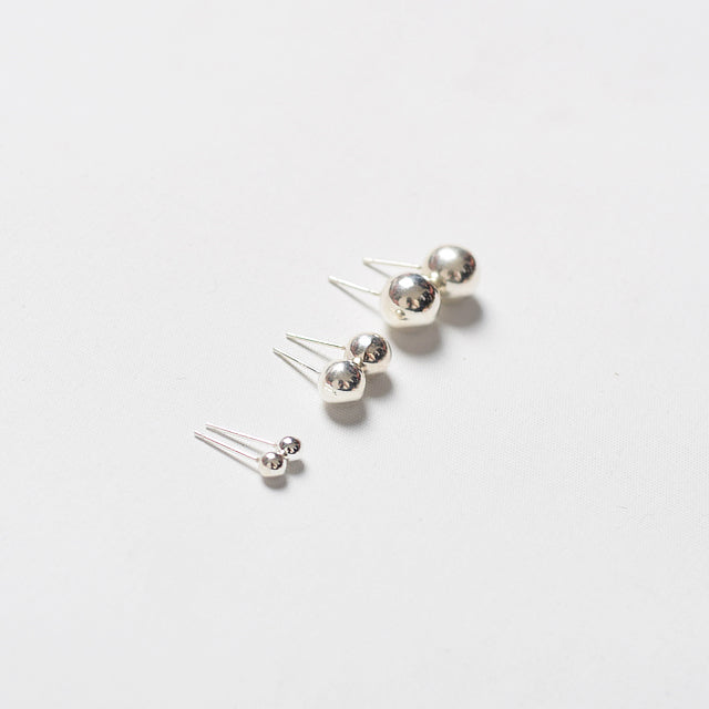 실버925 은 기본 미니 데일리 1.5 2 2.5 3mm 볼 귀걸이