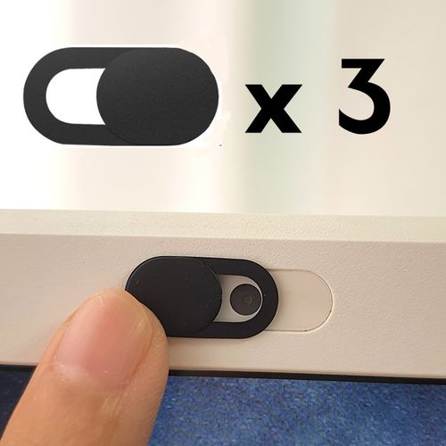 Gimoa Webcam Cover Set of 3 for Phone Laptop Tablet