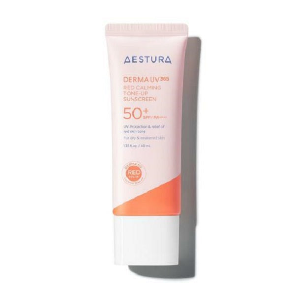 AESTURA AESTURA Derma UV365 Red Soothing Tone-Up Sunscreen 40ml Set (+20ml)