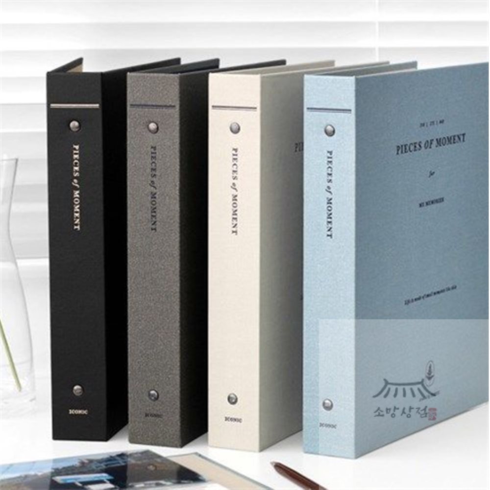 소망상회 아이코닉 메모리 바인더 포토카드프레임 라이트그레이