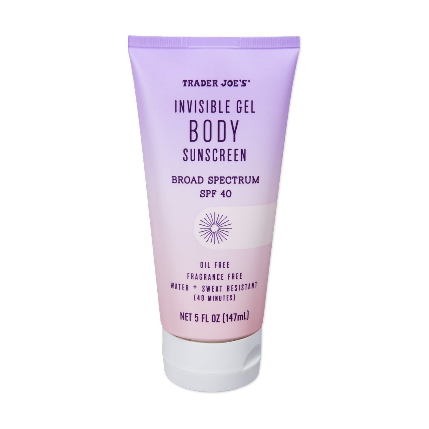 Invisible Gel Body Sunscreen SPF 40