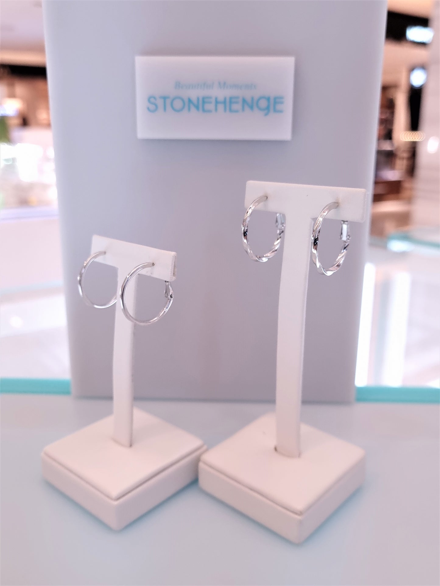 Stonehenge SC Silver Ring Earrings