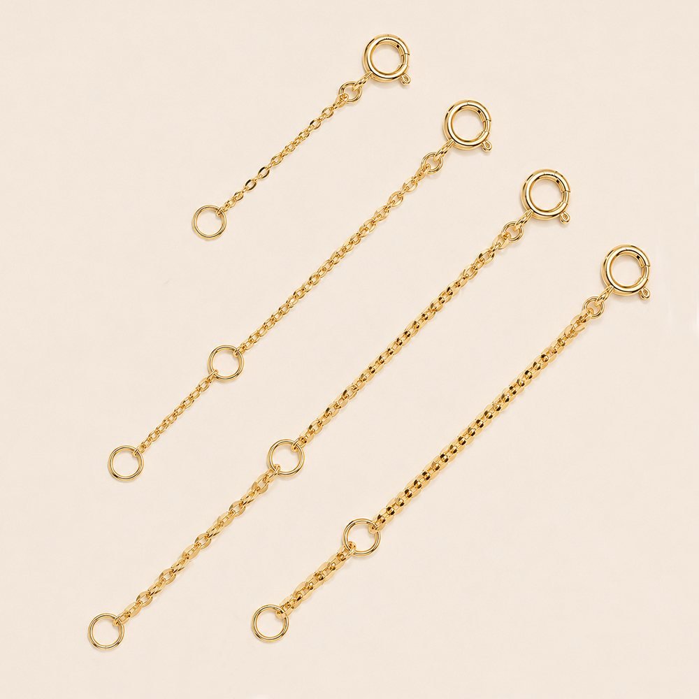 14k Gold-Plated Necklace Chain Extender