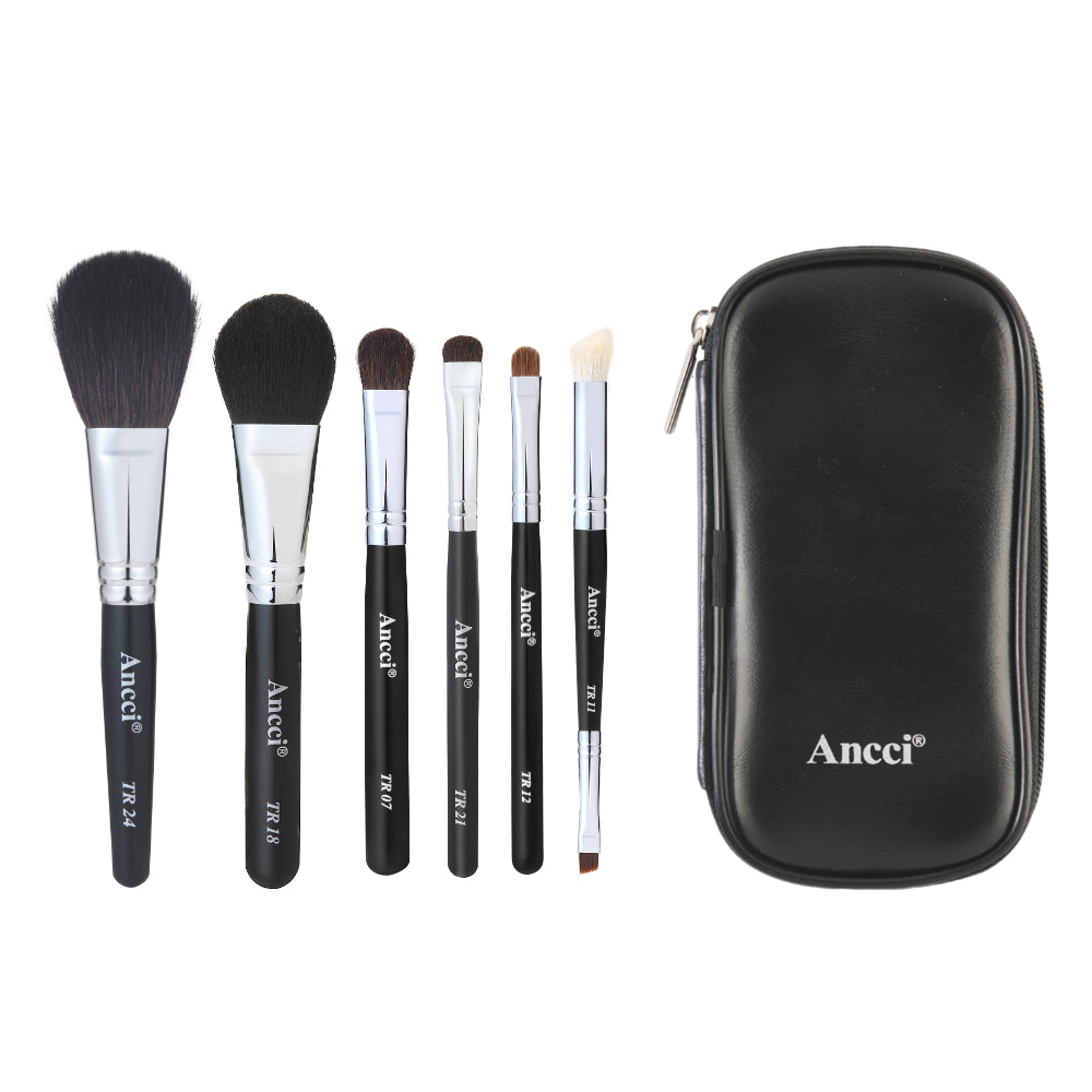 An's Recommended Seohyun Brush 6-Piece Mini Set With Pouch