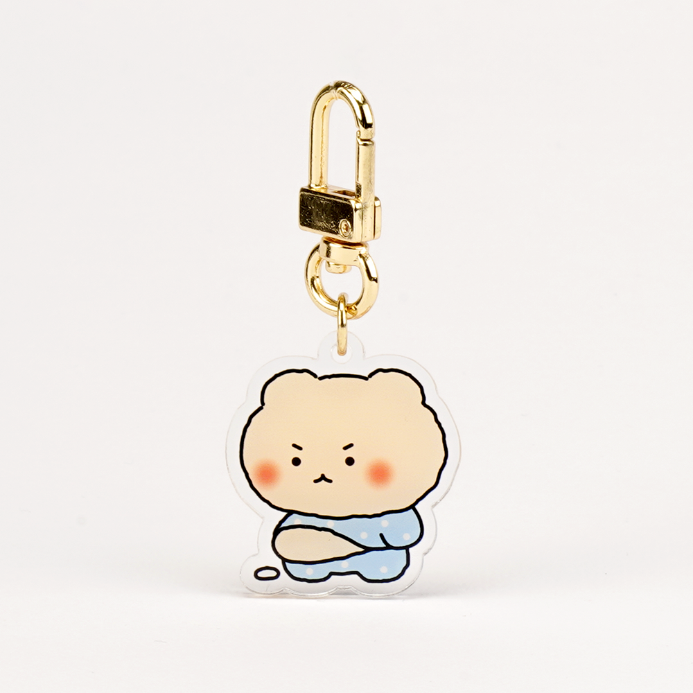 망그러진 곰 아크릴 키링 뱃살망곰