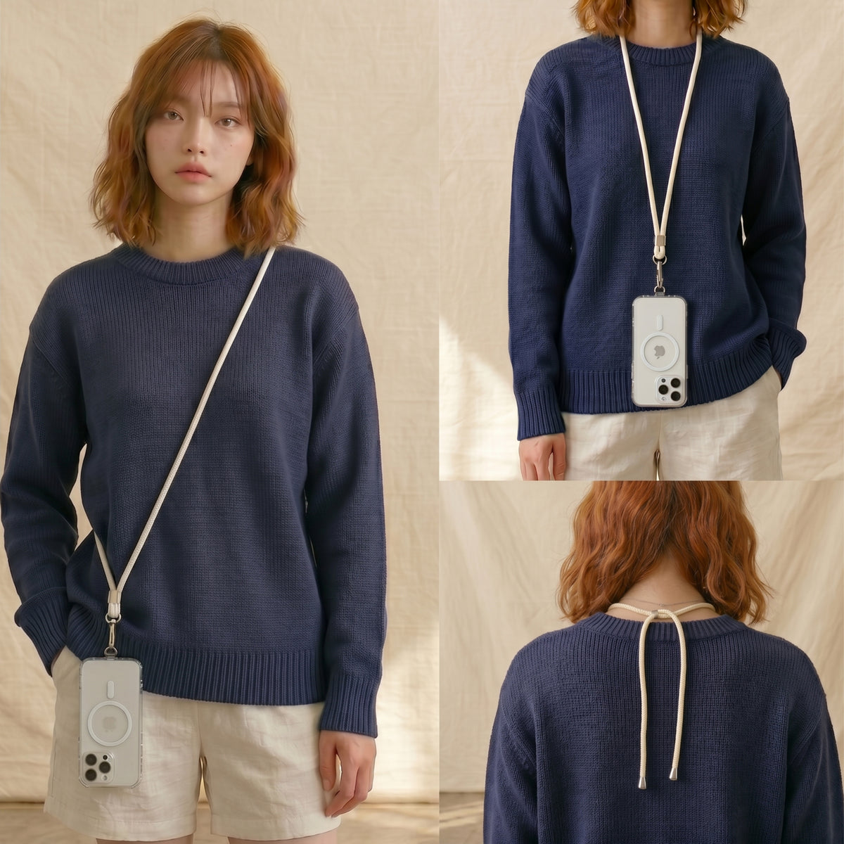 Phone Anti-Theft Crossbody Strap Necklace