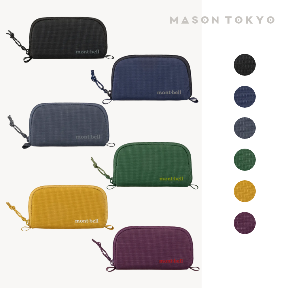 Montbell Mini Zip Card Wallet Outdoor Pouch