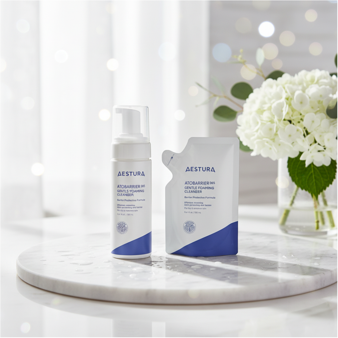 AESTURA AESTURA AESTURA Atobarrier 365 Foaming Cleanser 150ml Refill Set