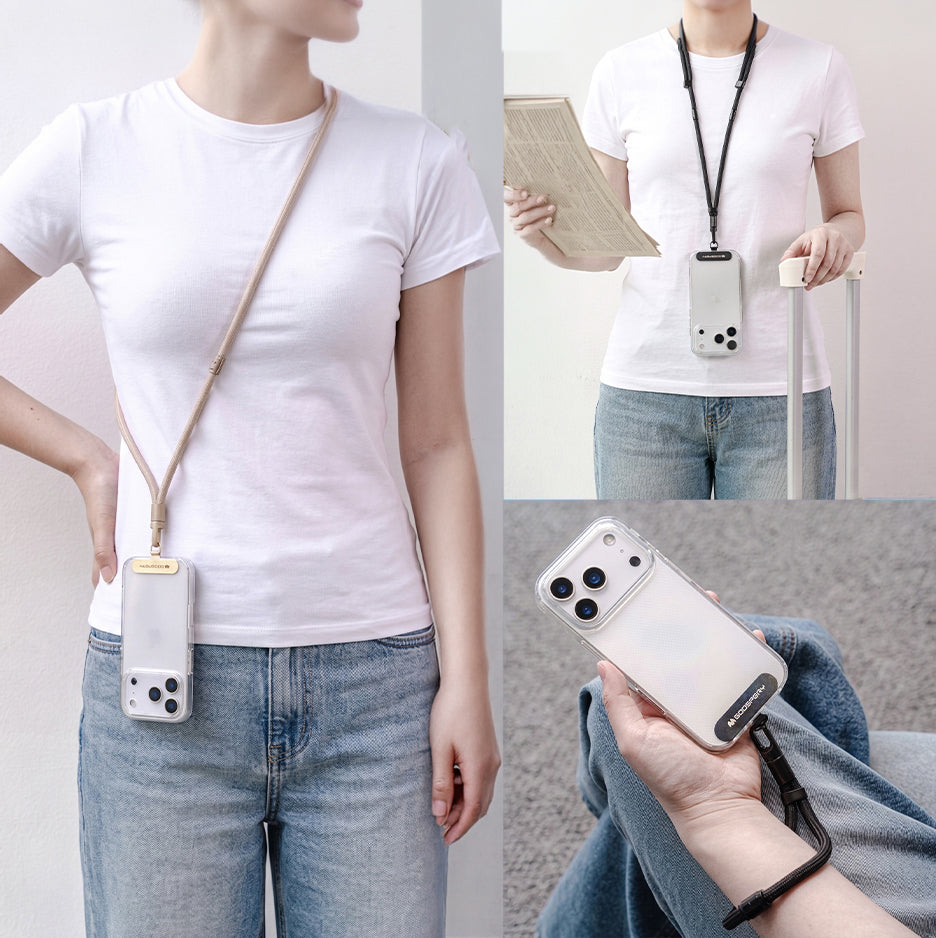 Goospery 3-in-1 Phone Strap Multi-wear Lanyard