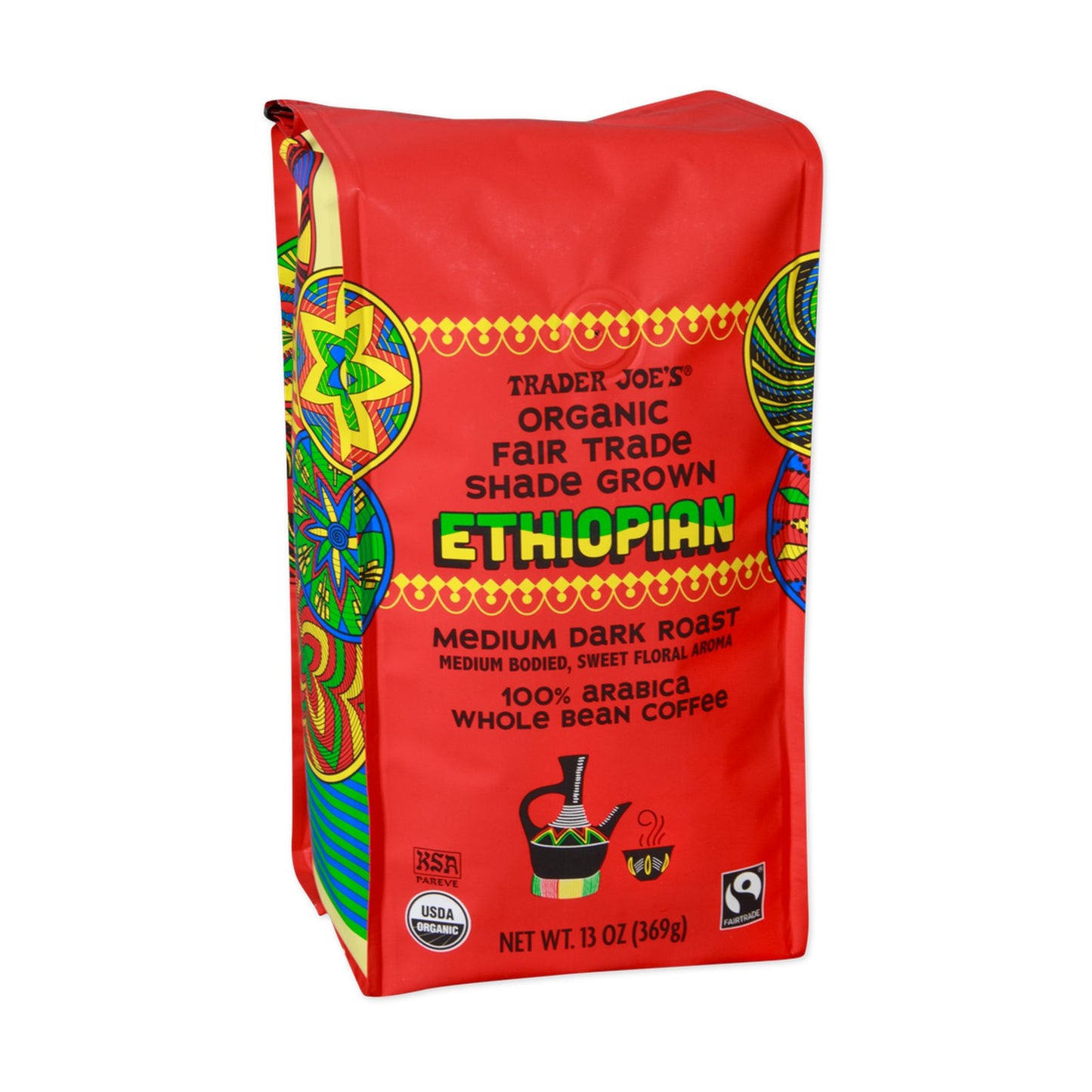 Organic Fair Trade Shade Grown Ethiopian Coffee