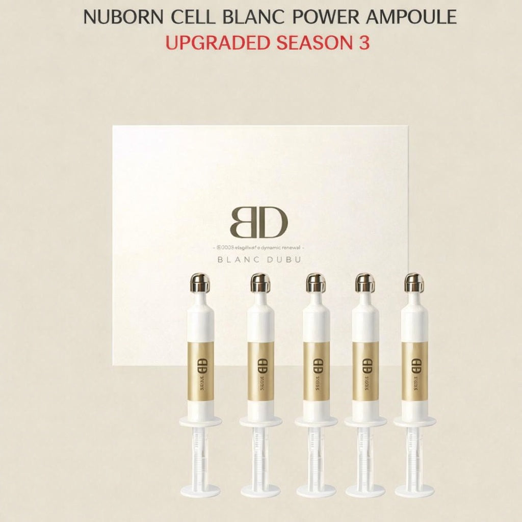 Nuborn Cell Blanc Power Ampoule Upgraded Season 3 (1 Box = 5 Ampoules x 7ml) β view 5
