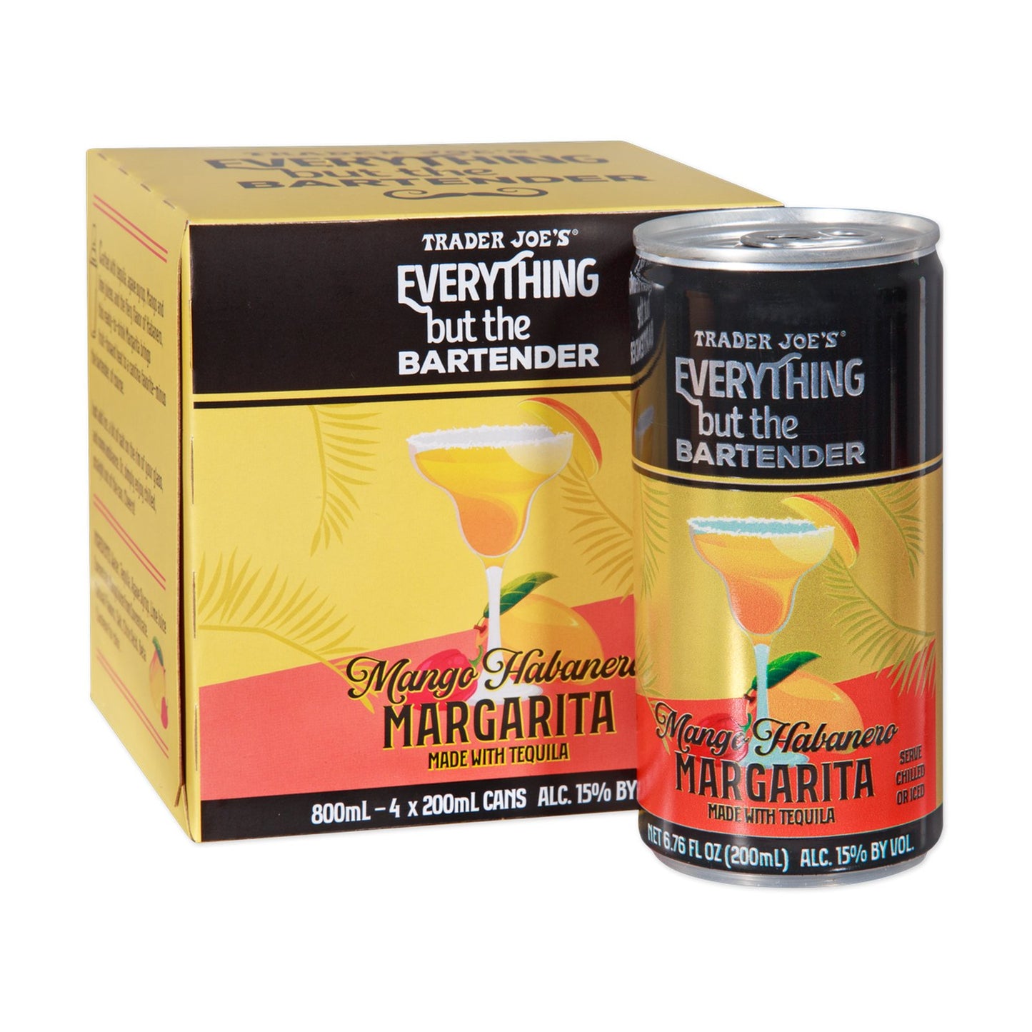 Everything but the Bartender Mango Habanero Margarita