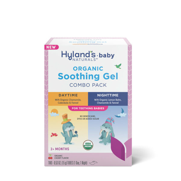 Hyland's Organic Baby Soothing Gel Day & Night Combo Pack