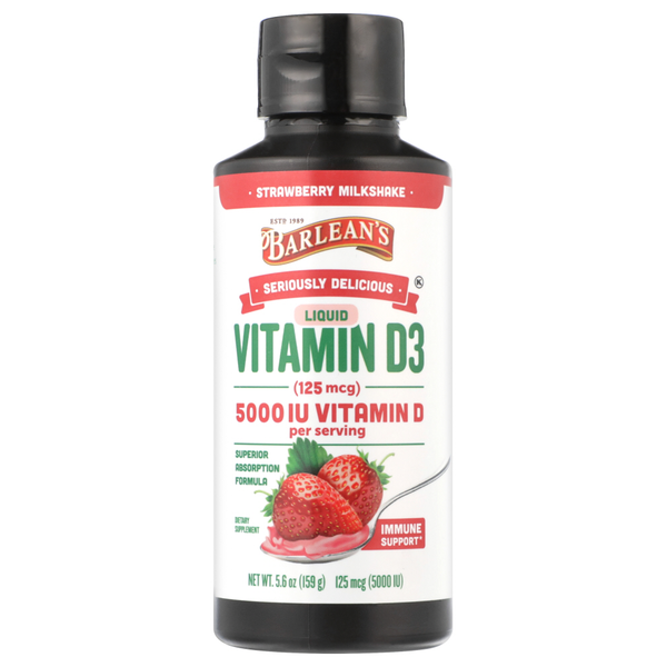 Barlean's Seriously Delicious Vitamin D3 5000IU Liquid