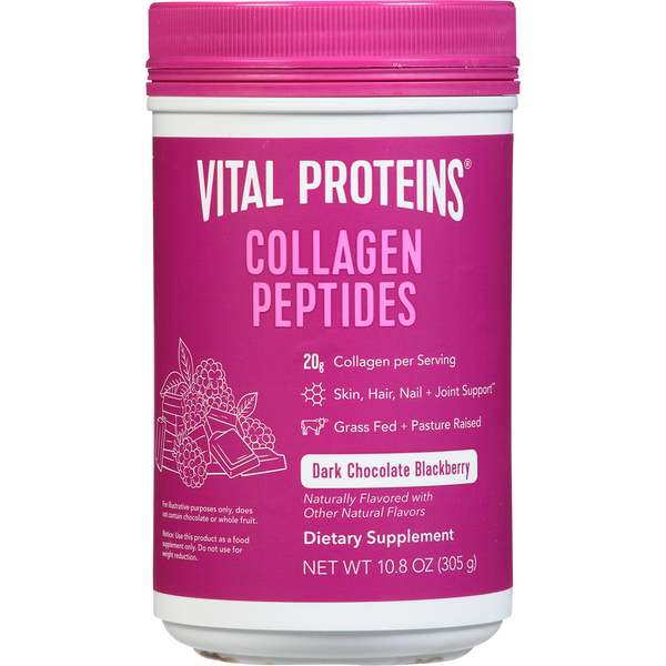 Vital Proteins Dark Chocolate Blackberry Collagen Peptides