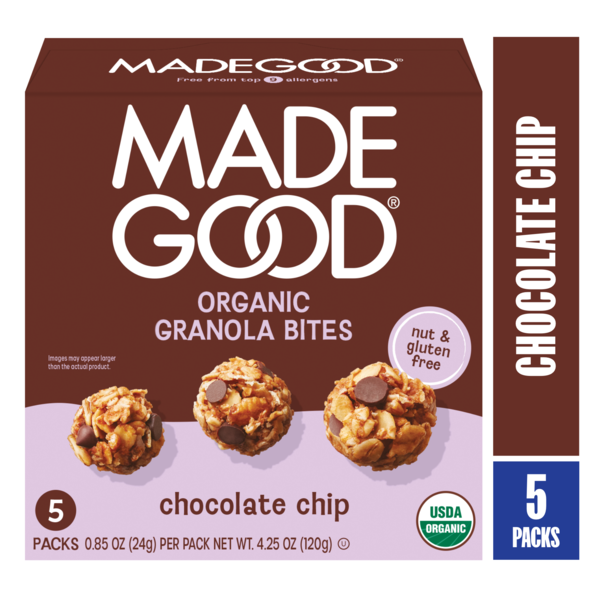 Madegood Organic Chocolate Chip Granola Minis 5 Pack