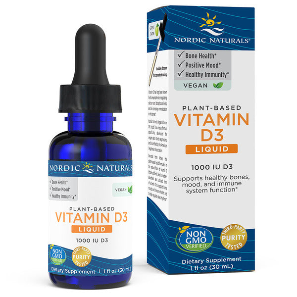 Nordic Naturals Vitamin D3 Vegan 1000 Iu