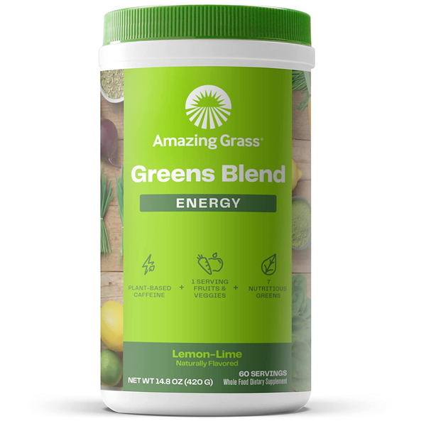 Amazing Grass Energy Lemon Lime Green Superfood