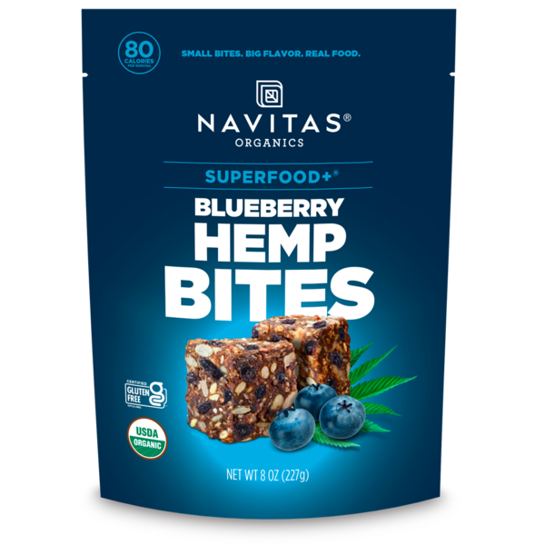 Navitas Organics Organic Blueberry Hemp Superfood Power Snack
