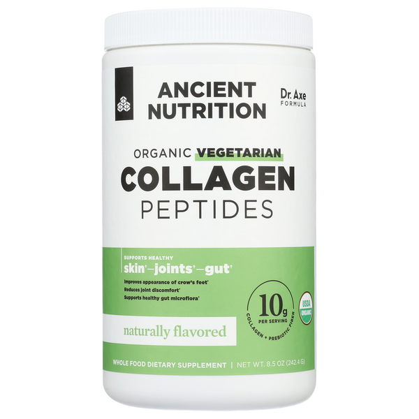 Ancient Nutrition Organic Unflavored Vegetarian Collagen Peptides