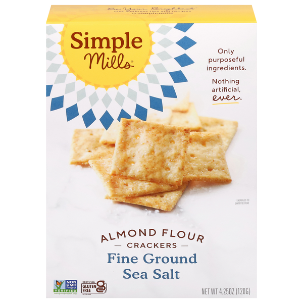 Simple Mills Almond Flour Fine Ground Sea Salt Crackers
