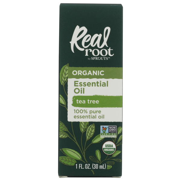 Real Root Organic Tea Tree Essential Oil