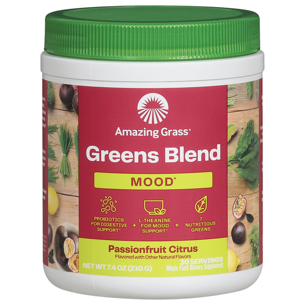 Amazing Grass Passionfruit Citrus Mood Greens Blend