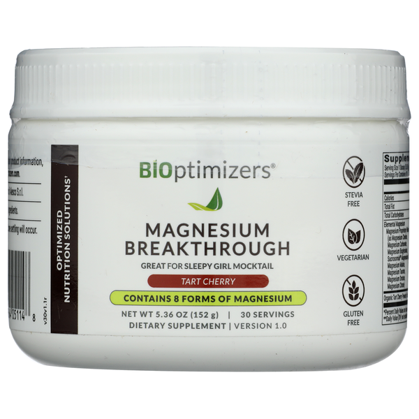 Bioptimizers Tart Cherry Magnesium Breakthrough