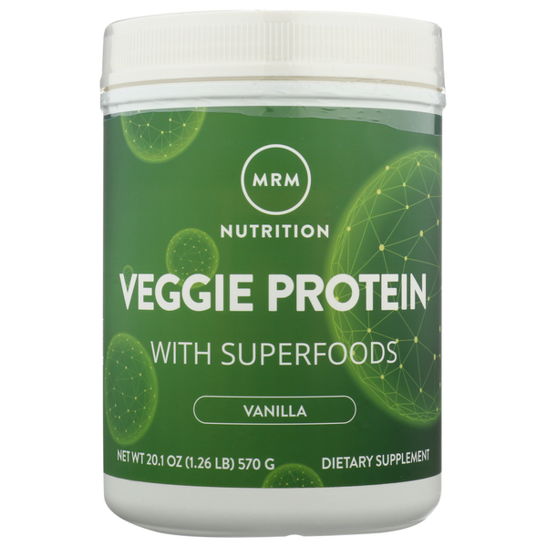 MRM Vanilla Veggie Protein Gluten Free