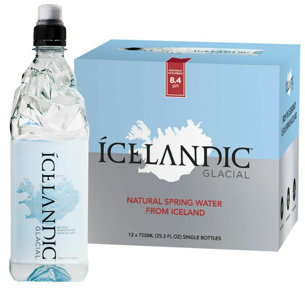 Icelandic Glacial Natural Icelandic Spring Water Case 12 Pack