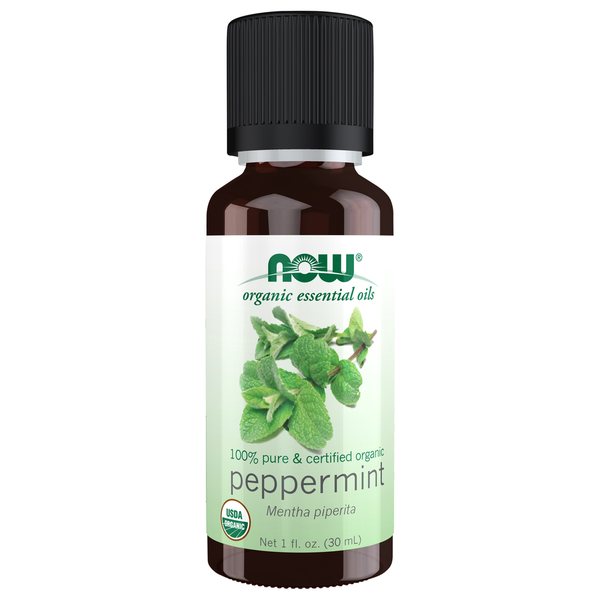Now Organic Peppermint Essential Oil
