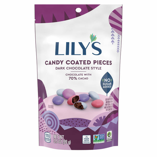 Lily's Candy Coated Dark Chocolate Pieces