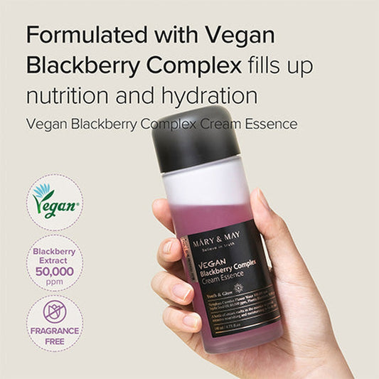 Mary&May [Mary&May] *renewal* Vegan Blackberry Complex Cream Essence 140ml - Image 2