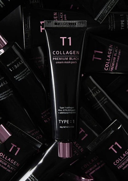 DR. SIMFLE [DR. SIMFLE] Stick Black Premium T1 Collagen 100 Mask 60ml - Image 2