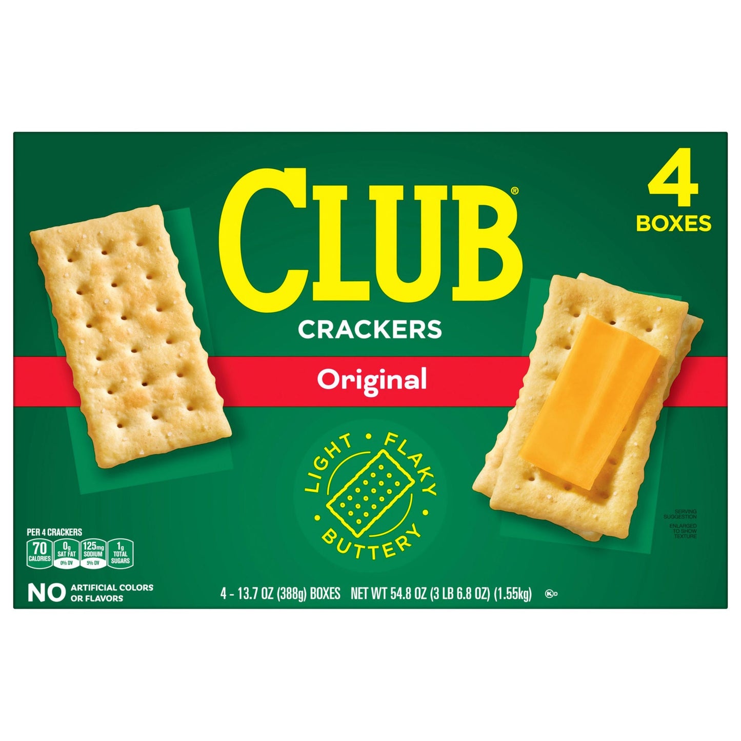 Club Crackers, Original, 13.7 oz, 4-count