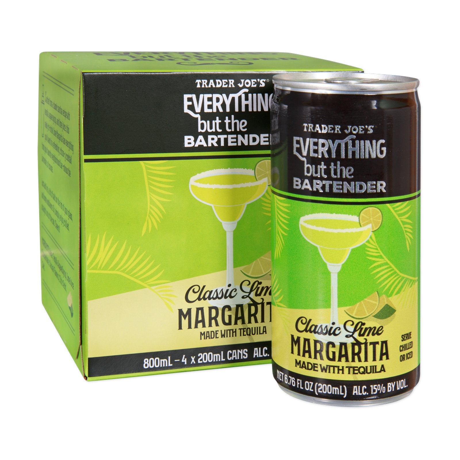 Everything But The Bartender Classic Lime Margarita