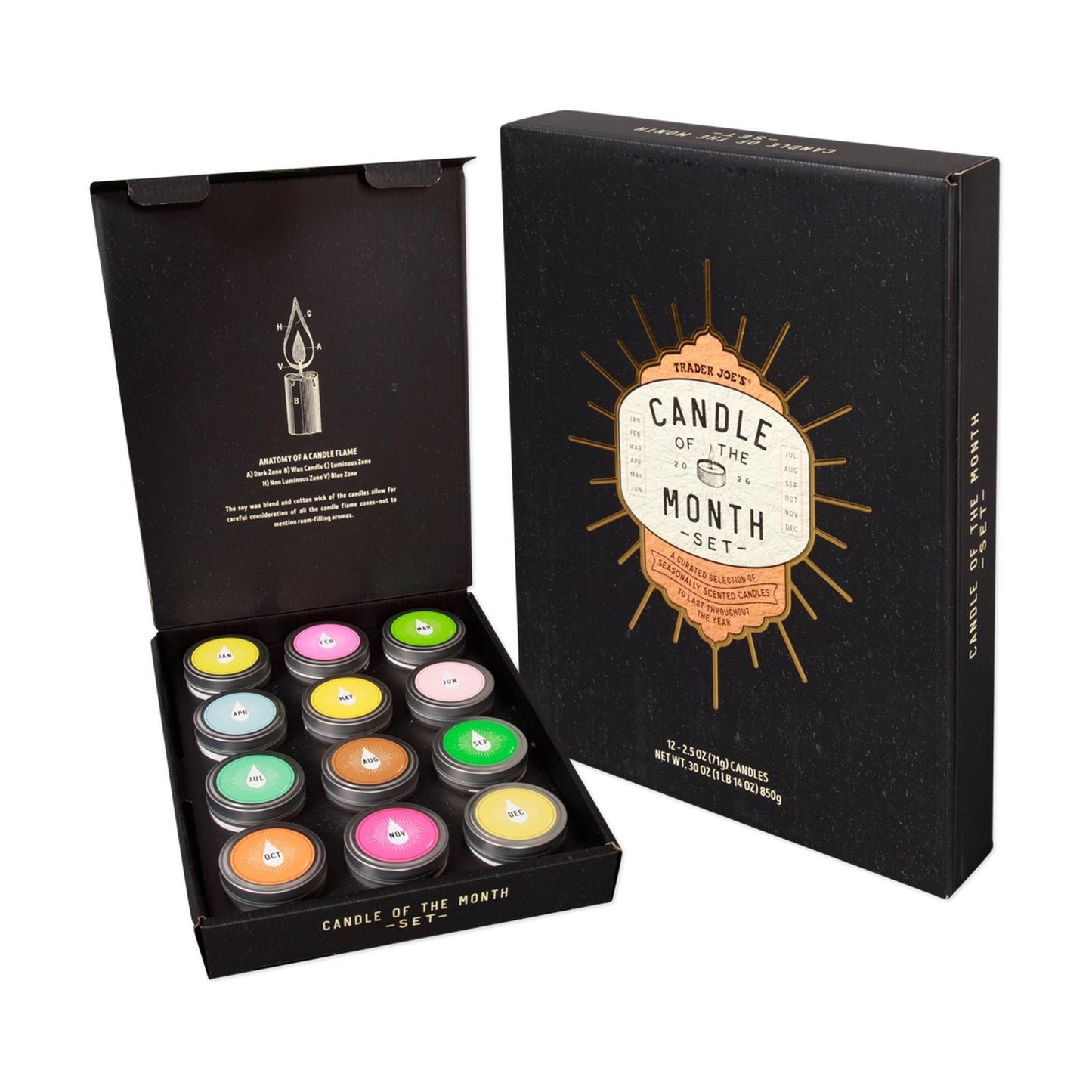 Candle of the Month Set