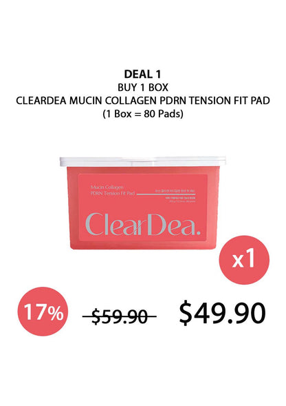 CLEARDEA [CLEARDEA] Green Tangerine Mild Dual Peeling Pad 140ml (50 Pads) - Image 5