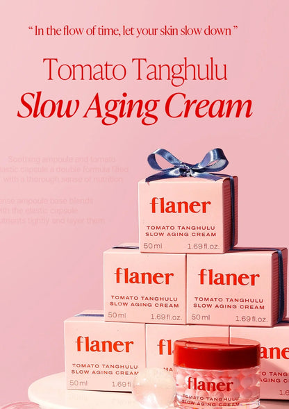 FLANER [FLANER] Tomato Tanghulu Slow Aging Cream 50ml - Image 3