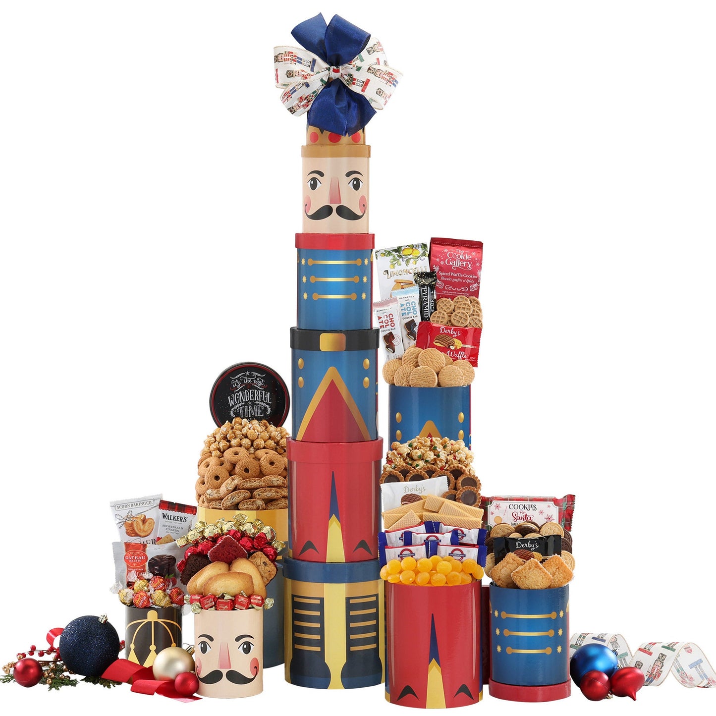 XL Nutcracker Holiday Tower, 97.88 oz. Total