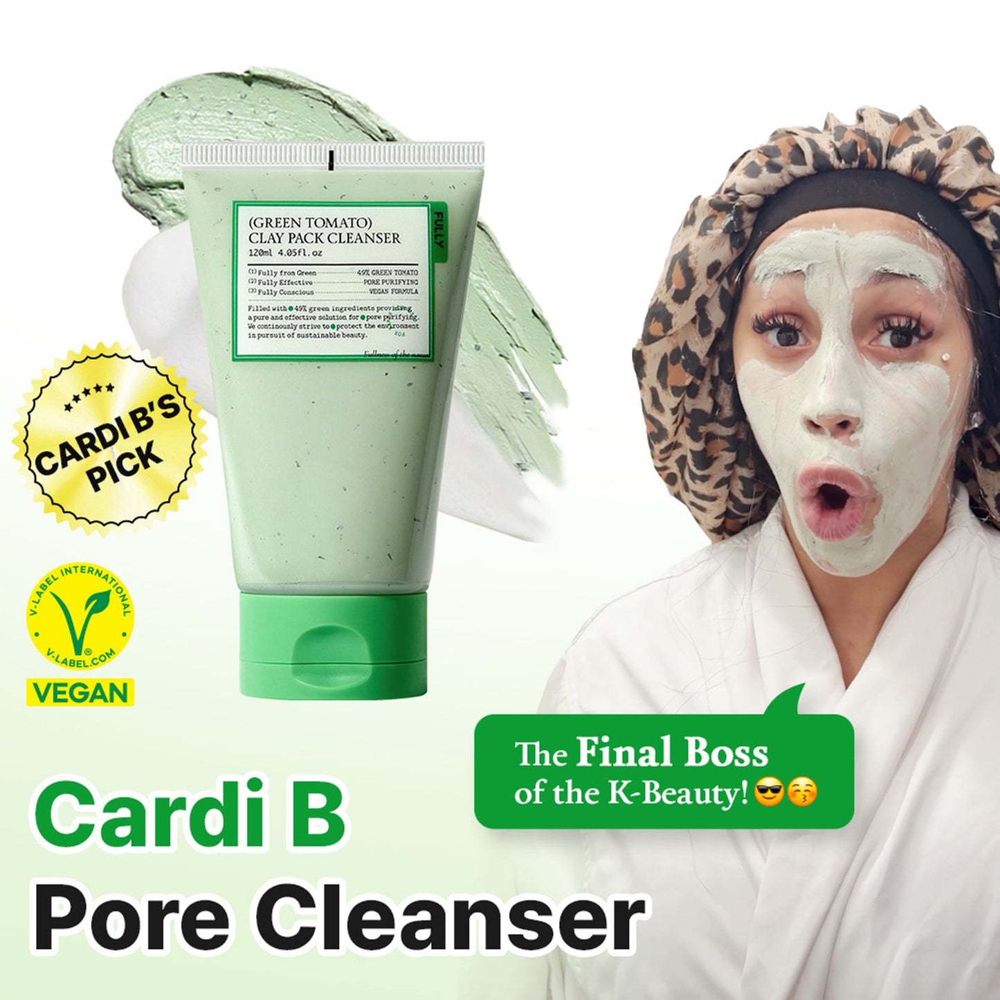 fully fully Pack Cleanser 120ml+30ml Set &ndash; Green Tomato/ Red Tomato/ Rice Dough