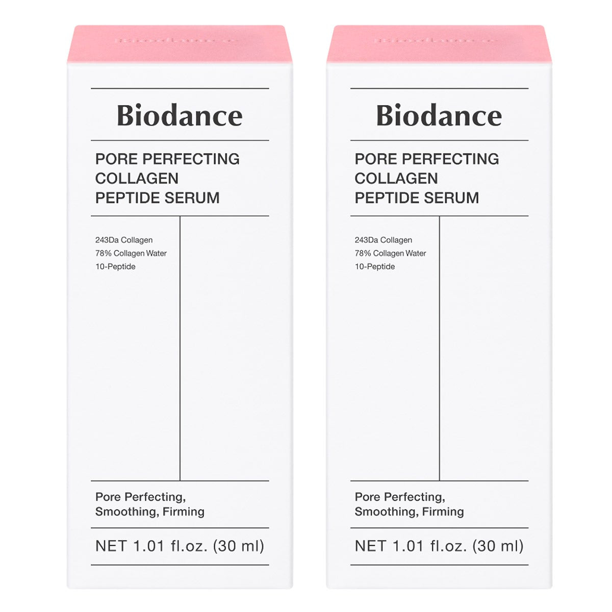 Biodance Pore Perfecting Collagen Peptide Serum, 1.01 fl oz, 2-pack