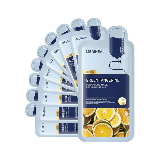 MEDIHEAL [Mediheal] Dermaplus Green Tangerine Mask (10ea)