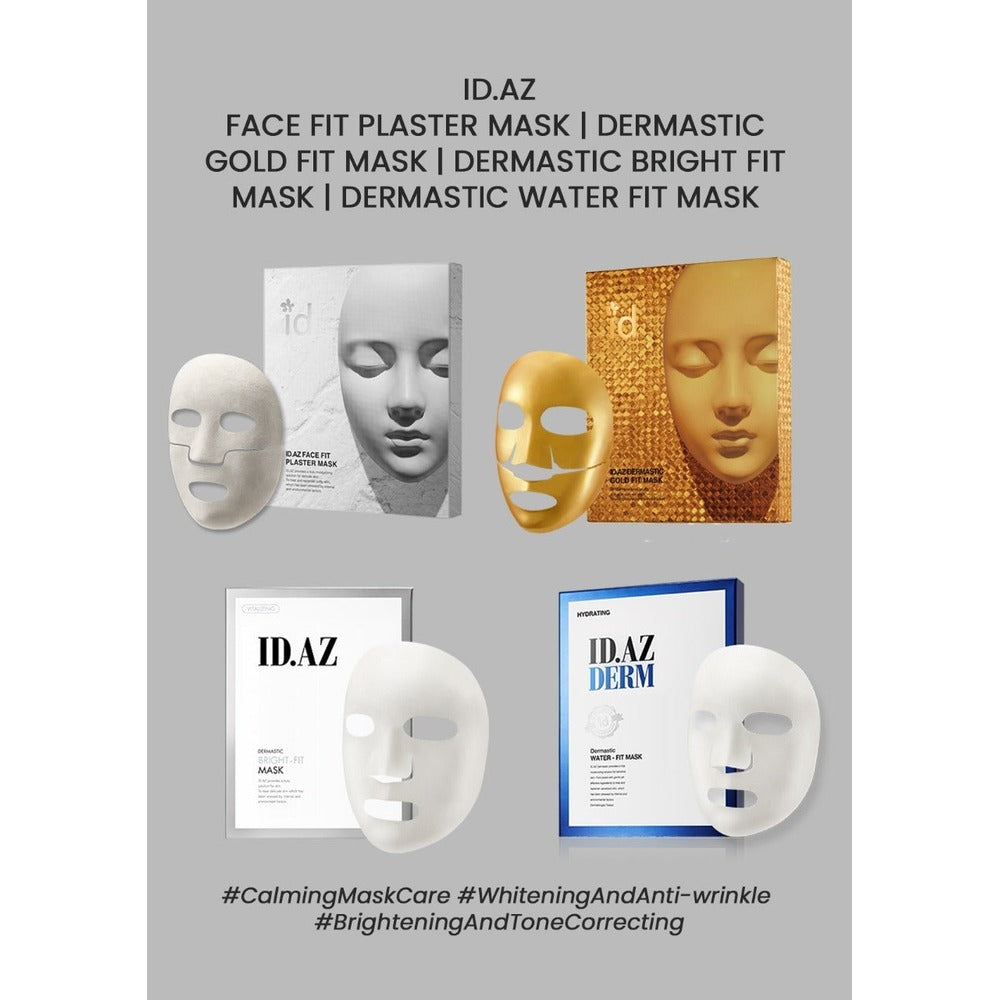 ID.AZ [ID.AZ] Plaster Mask, Gold fit Mask, Bright fit Mask, Water Fit mask