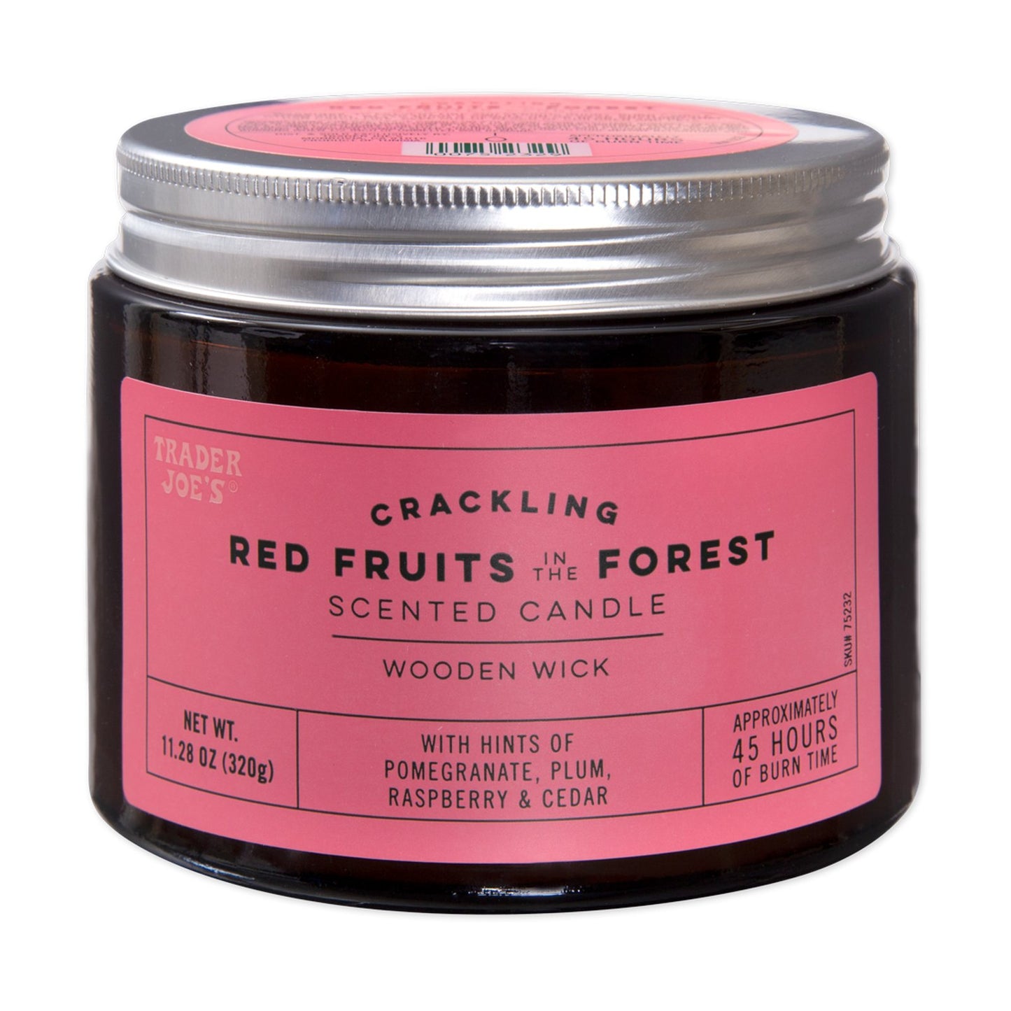 Crackling Red Fruits in the Forest Scented Candle