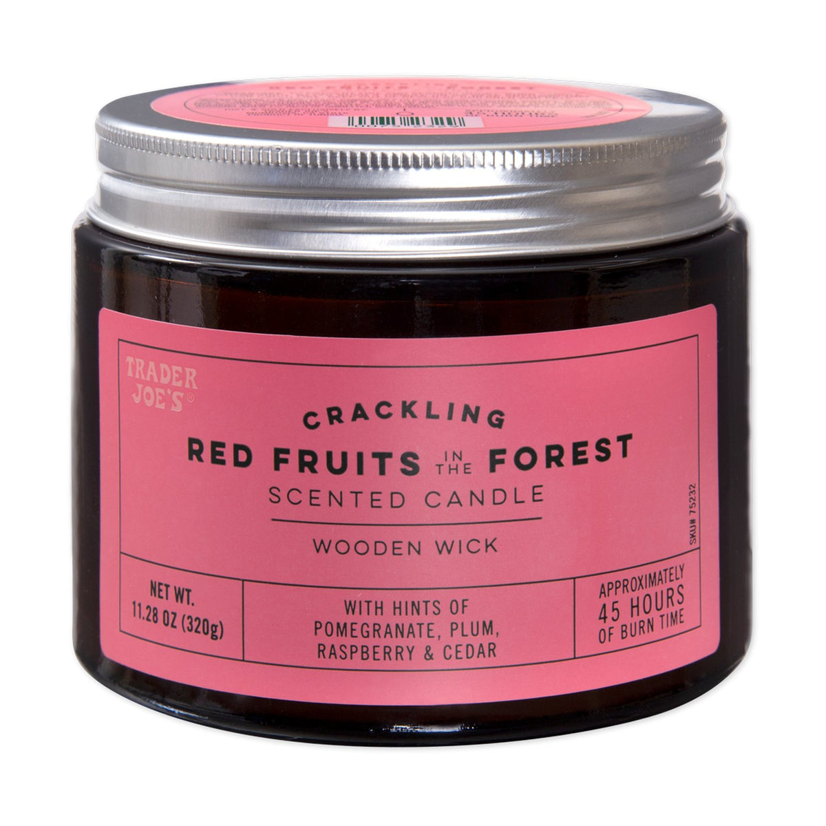 Crackling Red Fruits in the Forest Scented Candle