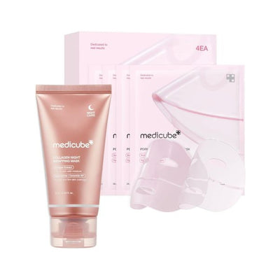 MEDICUBE Collagen Night Wrapping Mask Duo