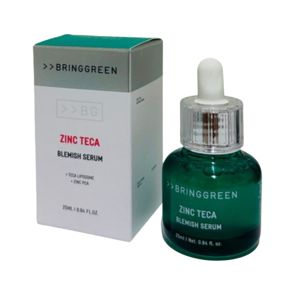 BRINGGREEN [Angyeong Mandu Edition] BRINGGREEN Zinc Teca Blemish Serum 50ml + 25ml Refill Set (+Angyeong Mandu Plush Keyring) - BRINGGREEN