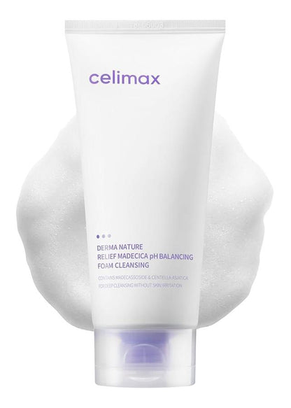 celimax [celimax] Derma Nature Relief Madecica pH Balancing Foam Cleansing 150ml