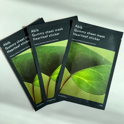 Abib Gummy Sheet Mask Sticker